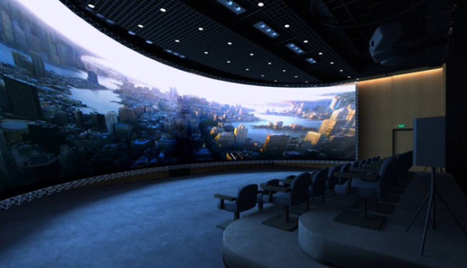 弧幕投影設(shè)計