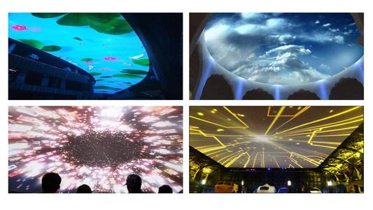 天幕投影系統(tǒng) 天幕投影系統(tǒng)
