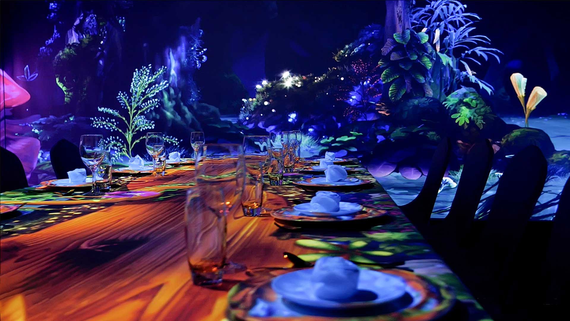 全息投影餐廳 全息投影餐廳