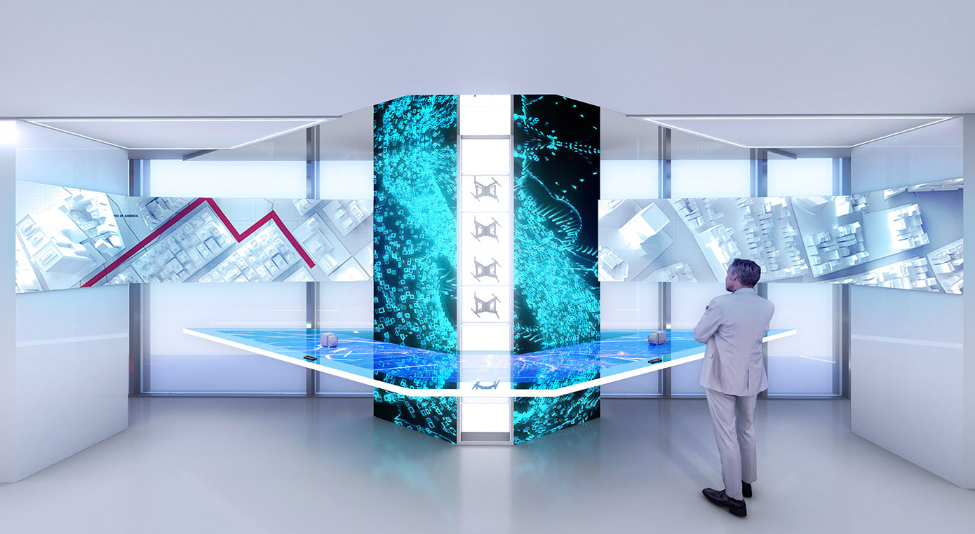 多媒體企業(yè)展廳解決方案 多媒體企業(yè)展廳解決方案