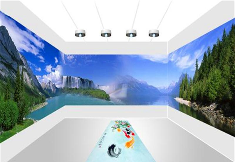 三折幕投影 三折幕投影