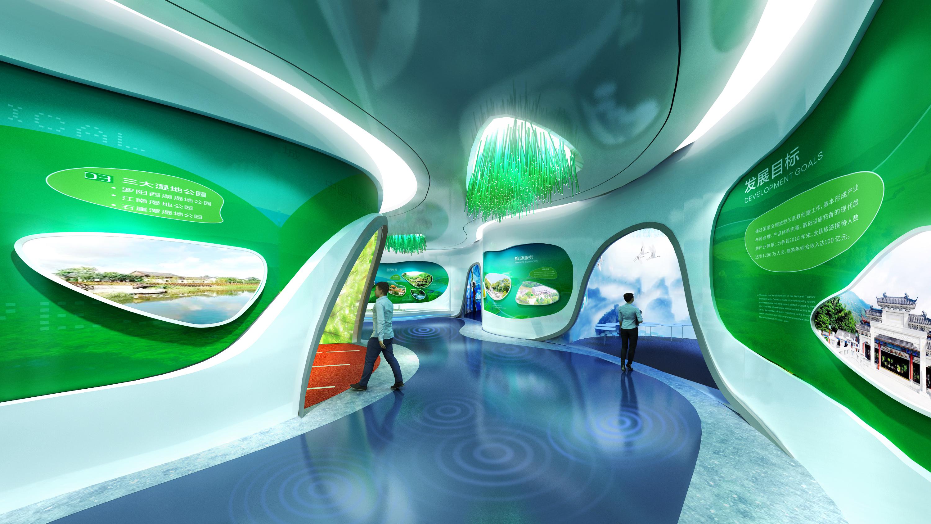 綠色環(huán)保型主題展館展廳設計 綠色環(huán)保型主題展館展廳設計