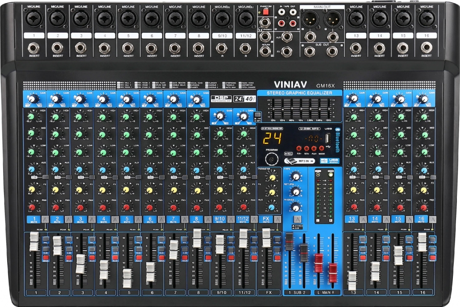 VINIAV GM16X 帶效果調(diào)音臺(tái)